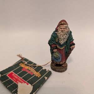 Vintage Novelino Pewter Miniature Santa Father Christmas 1664